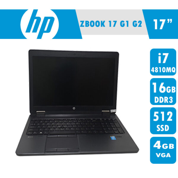 لپ تاپ اچ پی zbook 17 G1 G2