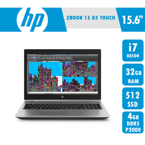 لپ تاپ اچ پی ZBook 15 G5 Touch