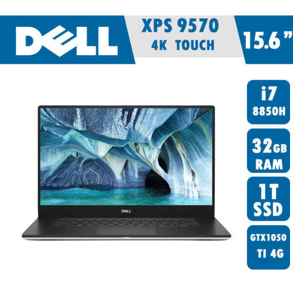 لپ تاپ DELL XPS 9570 4K TOUCH