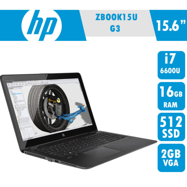 لپ تاپ اچ پی zbook 15u G3