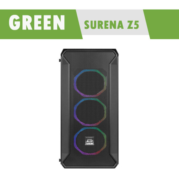 کیس کامپیوتر گرین مدل surena z5