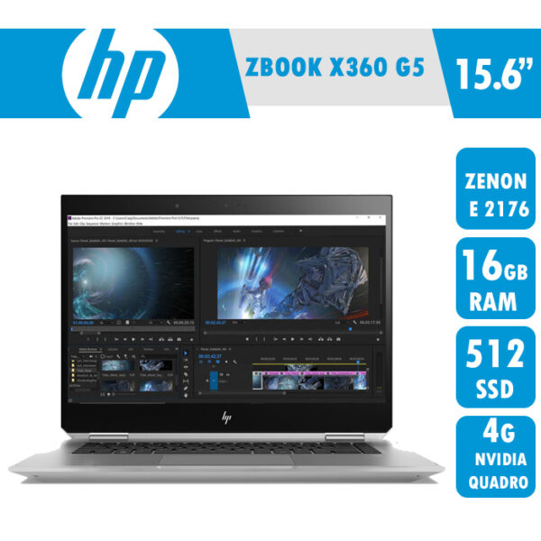 لپ تاپ 15 اینچی اچ پی مدل ZBook Studio x360 G5 - D