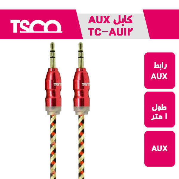کابل صدای 1 متری TC AU12